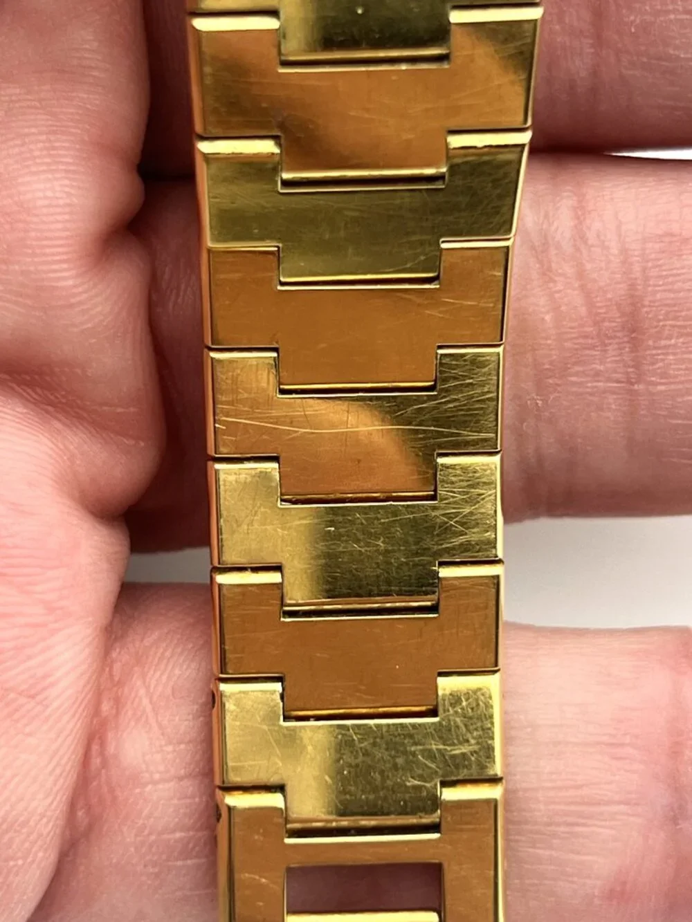 Vintage Gucci 3300M Gold Plated Quartz Watch Swiss Made Classic w/ Original Box